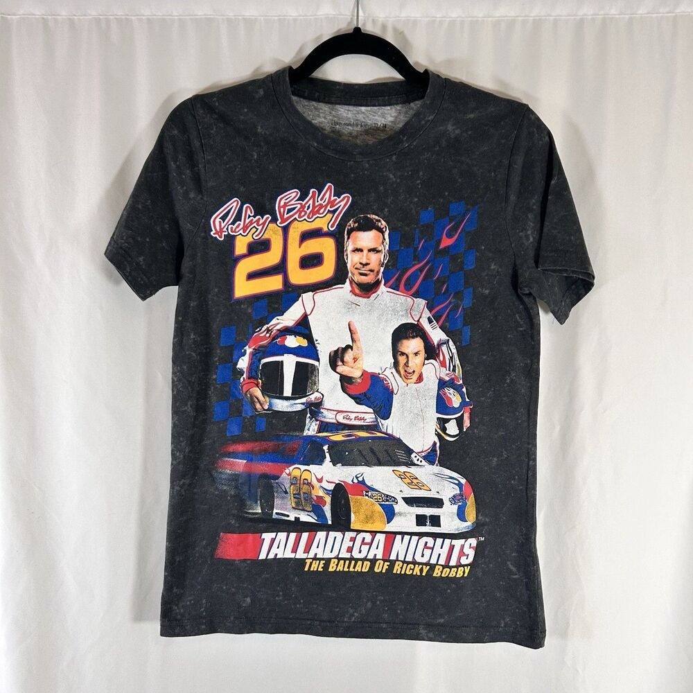 Abercrombie Kids Shirt Kids 13/14 Ricky Bobby Talladega Nights Short Sleeve Crew